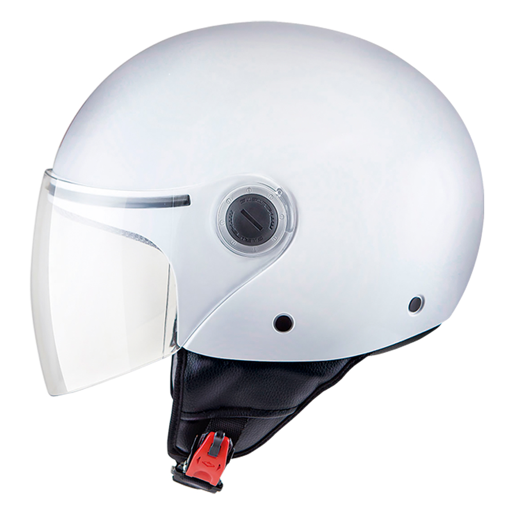 MT Helmets Street Gloss Pearl White XS
